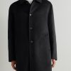 Double-Faced Wool and Cashmere-Blend Car Coat - FR Double-Faced Wool and Cashmere-Blend Car Coat - FR