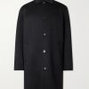 Double-Faced Wool and Cashmere-Blend Car Coat Double-Faced Wool and Cashmere-Blend Car Coat