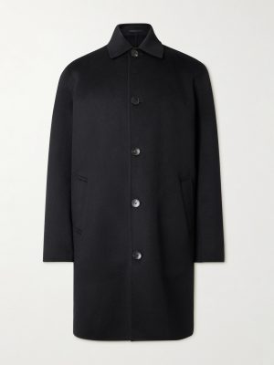 Double-Faced Wool and Cashmere-Blend Car Coat