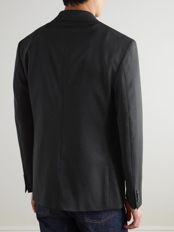 Oversized Virgin Wool Blazer - BK Oversized Virgin Wool Blazer - BK