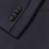 Shawl-Collar Satin-Trimmed Virgin Wool and Mohair-Blend Tuxedo Jacket - CU