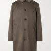 Double-Faced Wool and Cashmere-Blend Car Coat Double-Faced Wool and Cashmere-Blend Car Coat