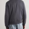 Padded Cashmere-Blend Bomber Jacket - BK