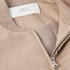 Padded Cashmere-Blend Bomber Jacket - CU Padded Cashmere-Blend Bomber Jacket - CU