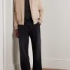 Padded Cashmere-Blend Bomber Jacket - OU Padded Cashmere-Blend Bomber Jacket - OU