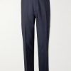 Slim-Fit Satin-Trimmed Virgin Wool and Mohair-Blend Tuxedo Trousers Slim-Fit Satin-Trimmed Virgin Wool and Mohair-Blend Tuxedo Trousers