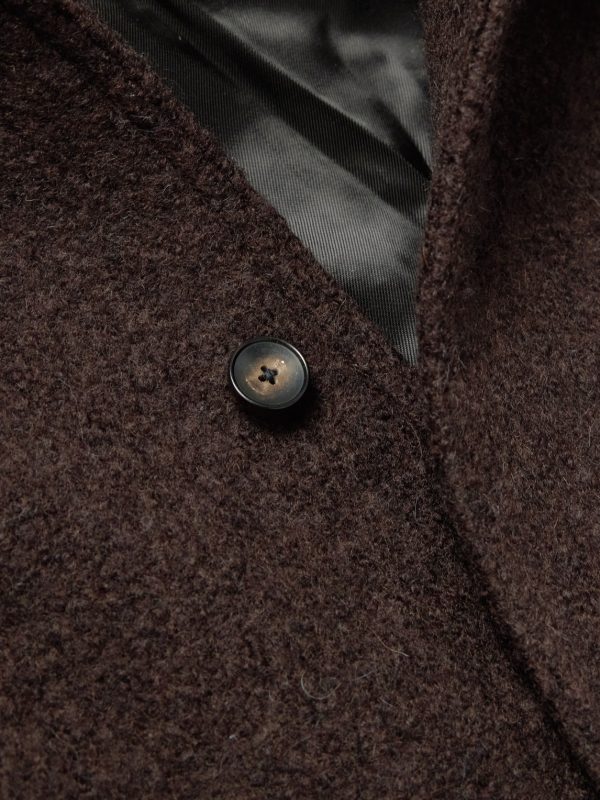 Wool-Blend Bouclé Overshirt - CU Wool-Blend Bouclé Overshirt - CU