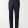 James Tapered Brushed Super 150s Wool-Twill Drawstring Trousers James Tapered Brushed Super 150s Wool-Twill Drawstring Trousers