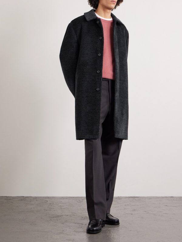 Luxe Wool and Alpaca-Blend Coat - OU Luxe Wool and Alpaca-Blend Coat - OU