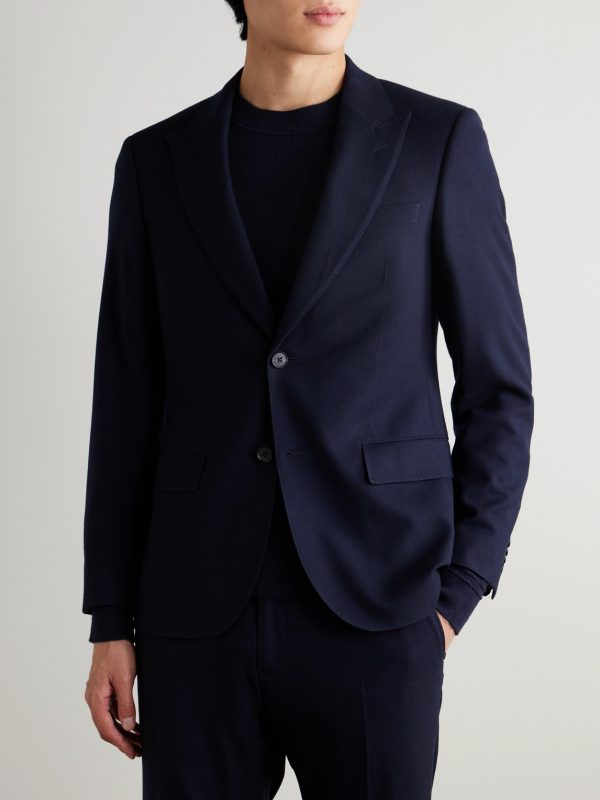 Slim-Fit Super 150s Wool Suit Jacket - FR Slim-Fit Super 150s Wool Suit Jacket - FR