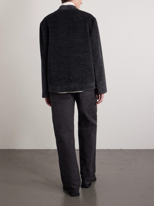 Luxe Wool and Alpaca-Blend Jacket - BK