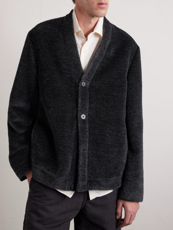 Luxe Wool and Alpaca-Blend Jacket - FR