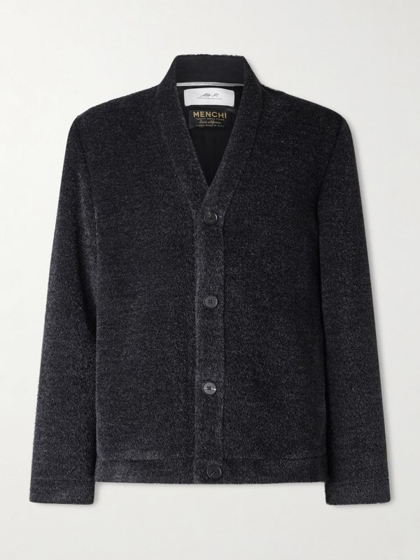Luxe Wool and Alpaca-Blend Jacket