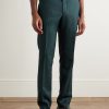 Slim-Leg Wool and Silk-Blend Suit Trousers - FR