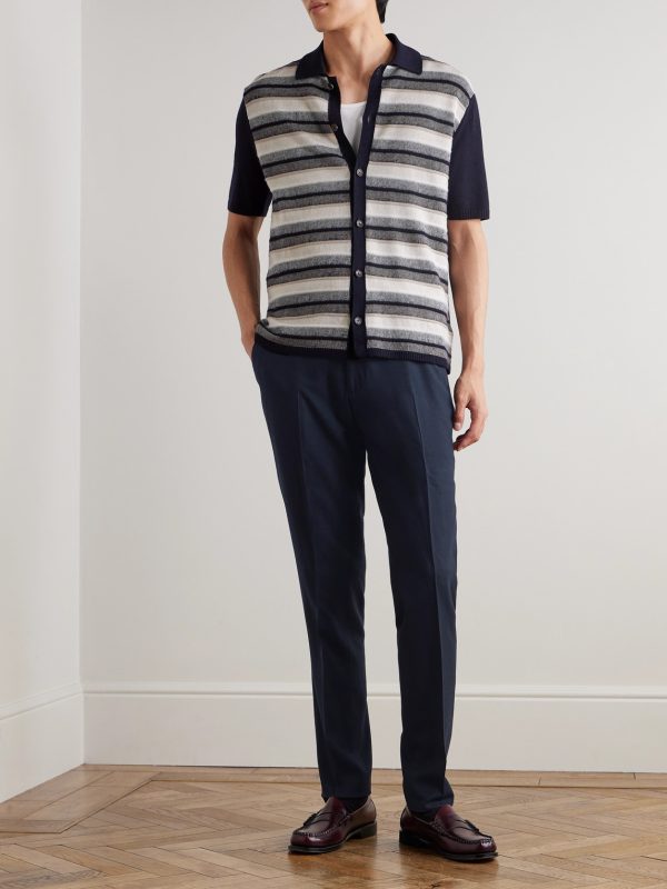 Philip Slim-Fit Super 150s Wool Suit Trousers - OU Philip Slim-Fit Super 150s Wool Suit Trousers - OU
