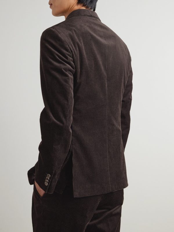 Slim-Fit Double-Breasted Cotton and Cashmere-Blend Corduroy Tuxedo Jacket - BK Slim-Fit Double-Breasted Cotton and Cashmere-Blend Corduroy Tuxedo Jacket - BK