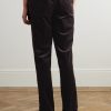 Tapered Cotton and Cashmere-Blend Corduroy Tuxedo Trousers - BK Tapered Cotton and Cashmere-Blend Corduroy Tuxedo Trousers - BK