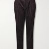 Tapered Cotton and Cashmere-Blend Corduroy Tuxedo Trousers Tapered Cotton and Cashmere-Blend Corduroy Tuxedo Trousers