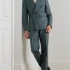 Slim-Fit Double-Breasted Shawl-Lapel Wool, Mohair and Silk-Blend Twill Tuxedo Jacket - OU Slim-Fit Double-Breasted Shawl-Lapel Wool, Mohair and Silk-Blend Twill Tuxedo Jacket - OU