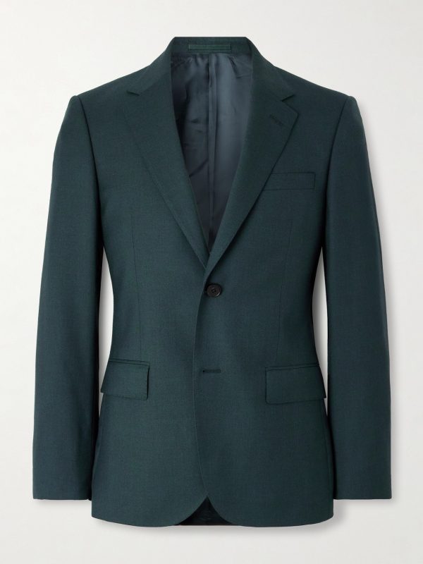 Luxe Slim-Fit Wool and Silk-Blend Suit Jacket Luxe Slim-Fit Wool and Silk-Blend Suit Jacket