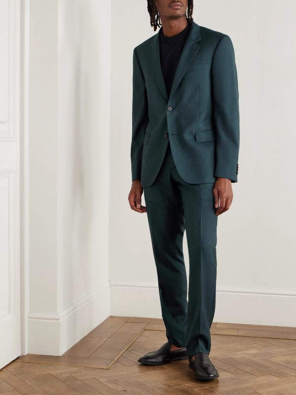 Luxe Slim-Fit Wool and Silk-Blend Suit Jacket - OU Luxe Slim-Fit Wool and Silk-Blend Suit Jacket - OU
