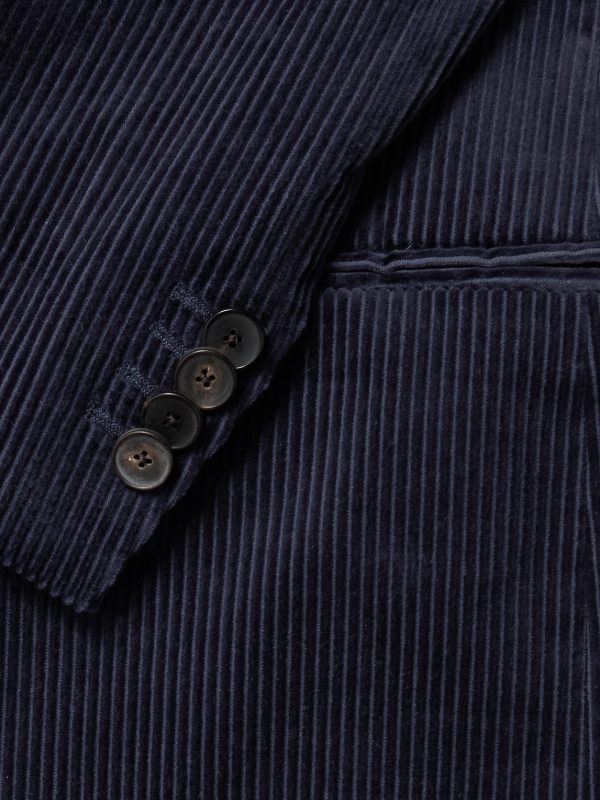 Slim-Fit Double-Breasted Cotton and Cashmere-Blend Corduroy Tuxedo Jacket - CU Slim-Fit Double-Breasted Cotton and Cashmere-Blend Corduroy Tuxedo Jacket - CU