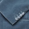 Slim-Fit Shawl-Collar Cotton-Velvet Tuxedo Jacket - CU Slim-Fit Shawl-Collar Cotton-Velvet Tuxedo Jacket - CU
