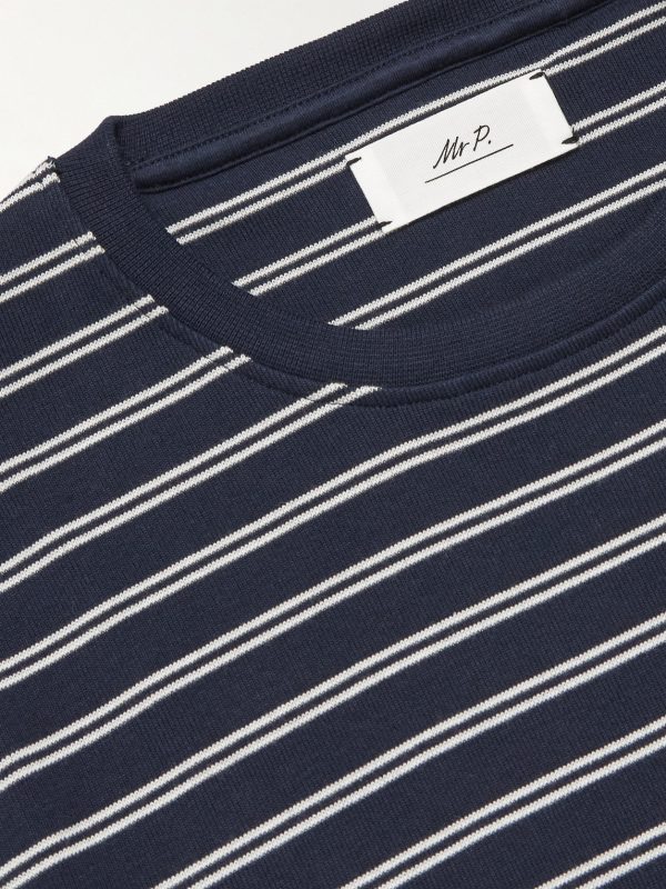 Striped Cotton-Jersey T-Shirt - CU