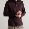 Mercerised Cotton-Jersey Polo Shirt - FR Mercerised Cotton-Jersey Polo Shirt - FR