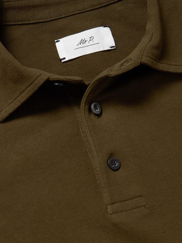 Cotton-Piqué Polo Shirt - CU