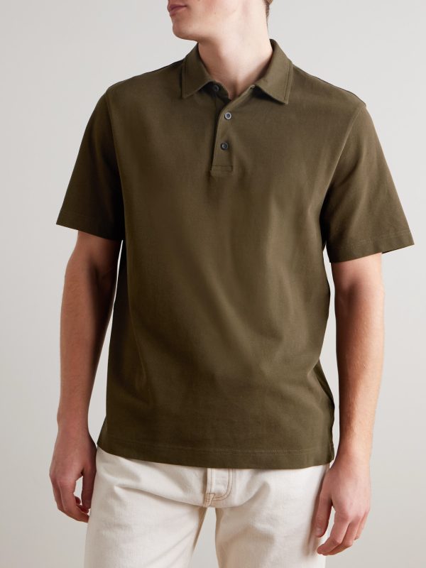 Cotton-Piqué Polo Shirt - FR