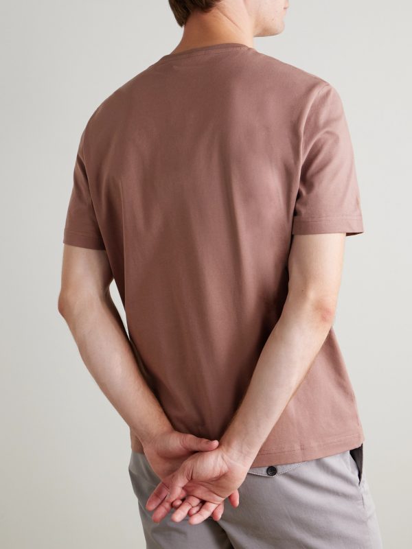 Relaxed-Fit Organic and Recycled Cotton-Jersey T-Shirt - BK Relaxed-Fit Organic and Recycled Cotton-Jersey T-Shirt - BK