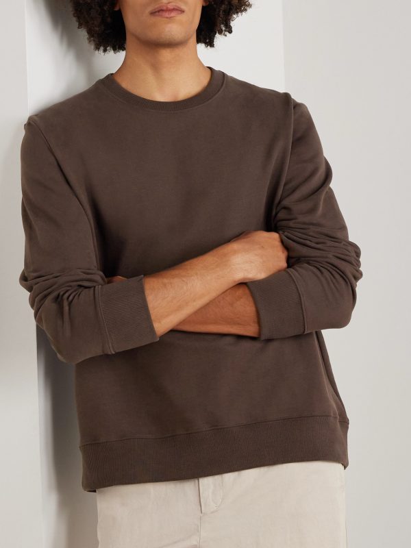Cotton-Blend Jersey Sweatshirt - FR Cotton-Blend Jersey Sweatshirt - FR