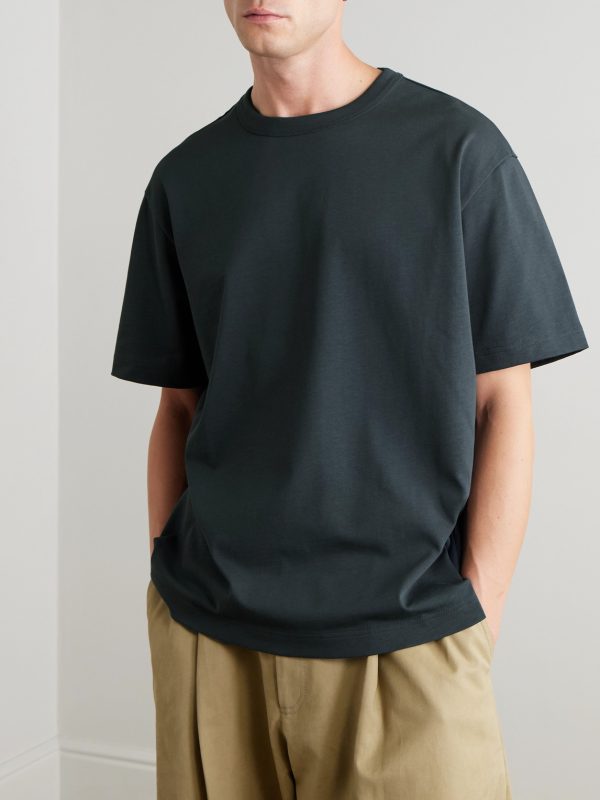 Oversized Cotton-Jersey T-Shirt - FR Oversized Cotton-Jersey T-Shirt - FR