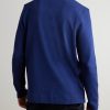 Waffle-Knit Organic Cotton-Jersey Polo Shirt - BK Waffle-Knit Organic Cotton-Jersey Polo Shirt - BK