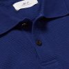 Waffle-Knit Organic Cotton-Jersey Polo Shirt - CU Waffle-Knit Organic Cotton-Jersey Polo Shirt - CU