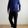 Waffle-Knit Organic Cotton-Jersey Polo Shirt - OU Waffle-Knit Organic Cotton-Jersey Polo Shirt - OU