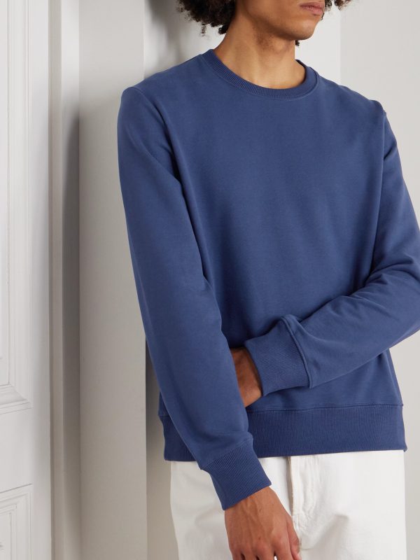 Cotton-Blend Jersey Sweatshirt - FR Cotton-Blend Jersey Sweatshirt - FR