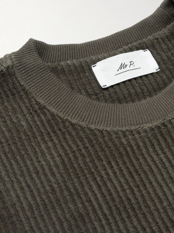 Organic Cotton-Corduroy Sweatshirt - CU Organic Cotton-Corduroy Sweatshirt - CU