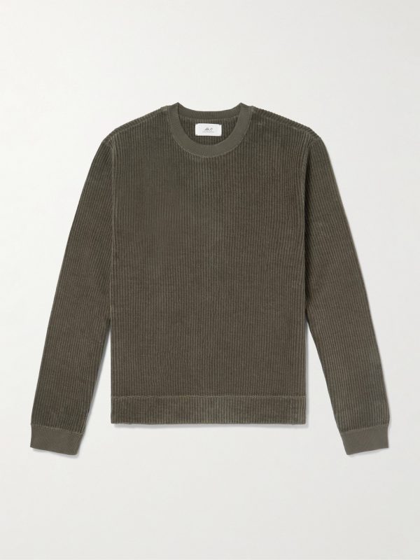 Organic Cotton-Corduroy Sweatshirt Organic Cotton-Corduroy Sweatshirt