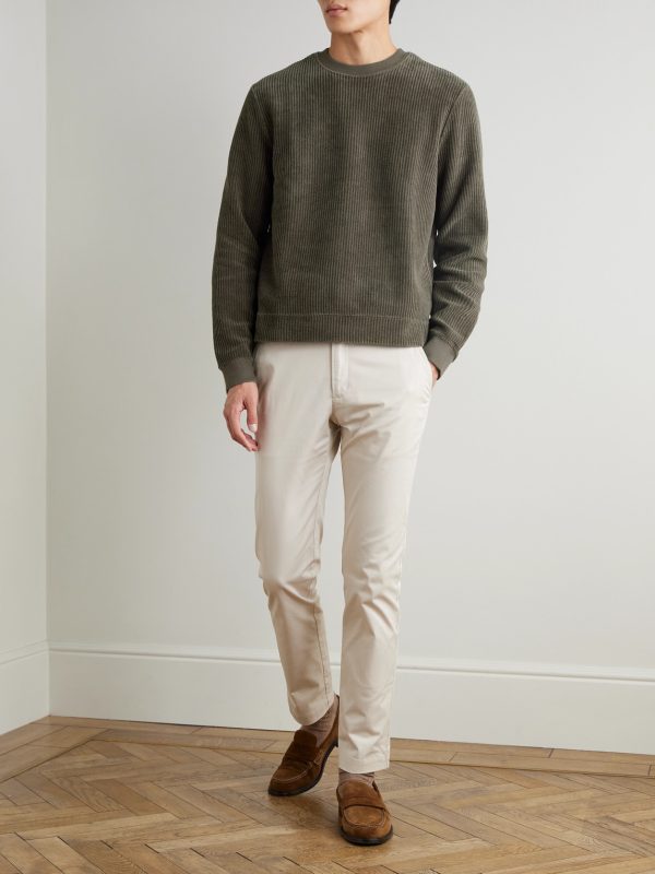Organic Cotton-Corduroy Sweatshirt - OU Organic Cotton-Corduroy Sweatshirt - OU