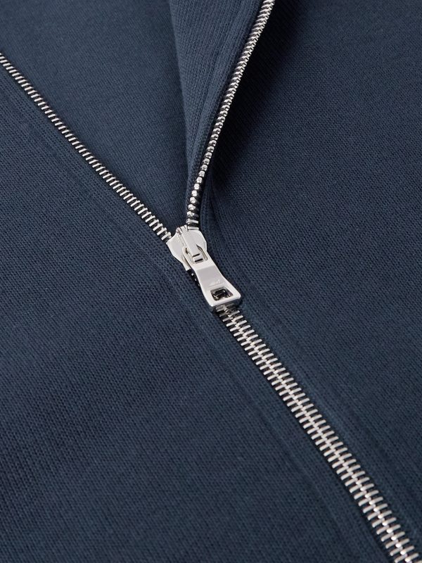 Cotton Zip-Up Sweatshirt - CU Cotton Zip-Up Sweatshirt - CU
