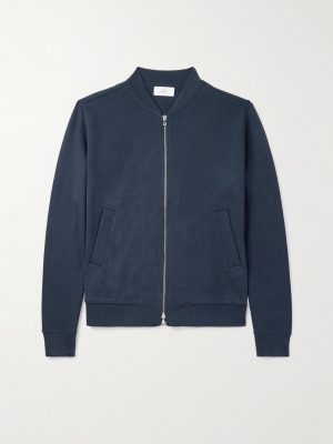 Cotton Zip-Up Sweatshirt