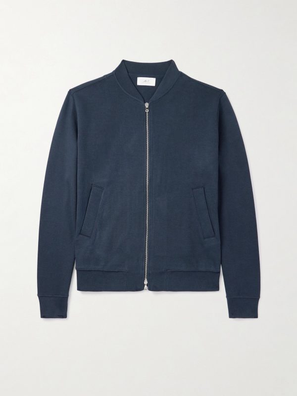 Cotton Zip-Up Sweatshirt Cotton Zip-Up Sweatshirt