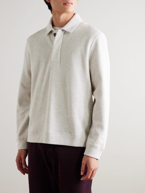 Organic Cotton-Blend Jersey Sweatshirt - FR Organic Cotton-Blend Jersey Sweatshirt - FR