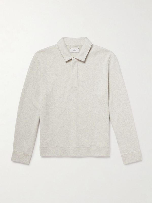 Organic Cotton-Blend Jersey Sweatshirt Organic Cotton-Blend Jersey Sweatshirt