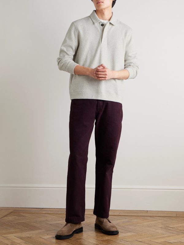 Organic Cotton-Blend Jersey Sweatshirt - OU Organic Cotton-Blend Jersey Sweatshirt - OU