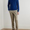 Wool and Cashmere-Blend Polo Shirt - OU Wool and Cashmere-Blend Polo Shirt - OU