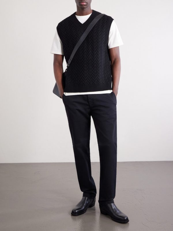 Wool and Cashmere-Blend Sweater Vest - OU Wool and Cashmere-Blend Sweater Vest - OU