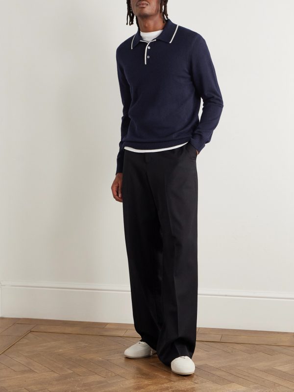 Cashmere Polo Sweater - OU